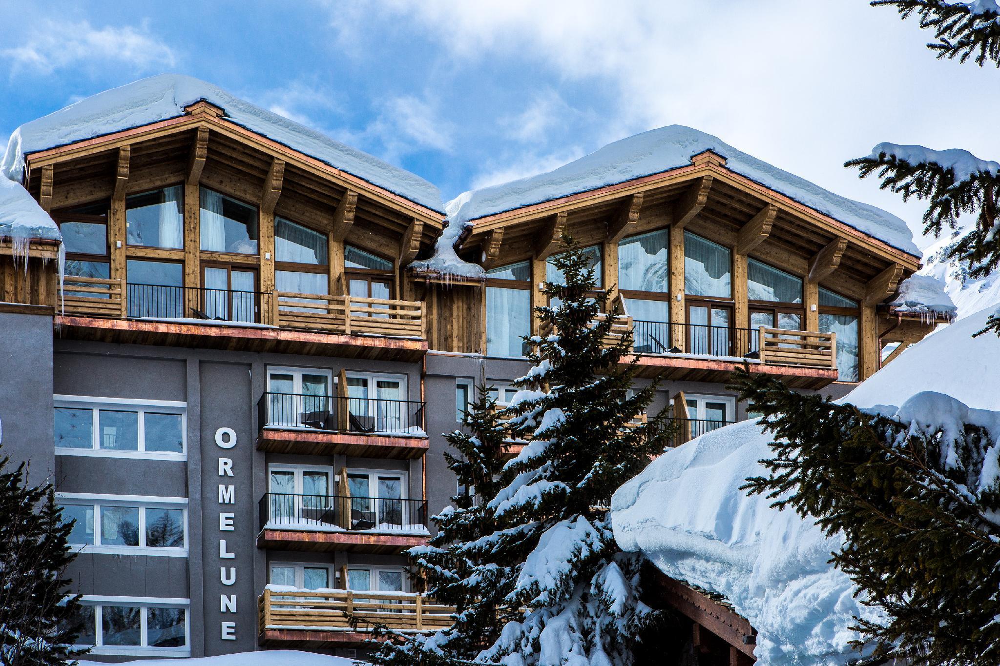 Hotel Ormelune Val-dʼIsère Exteriör bild
