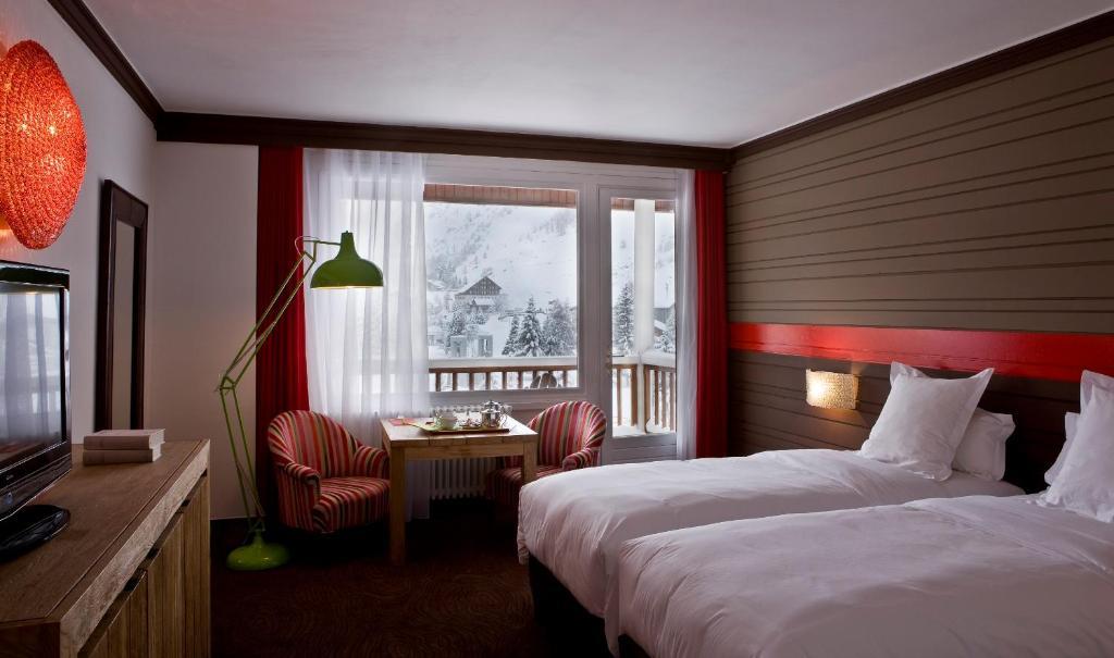 Hotel Ormelune Val-dʼIsère Rum bild
